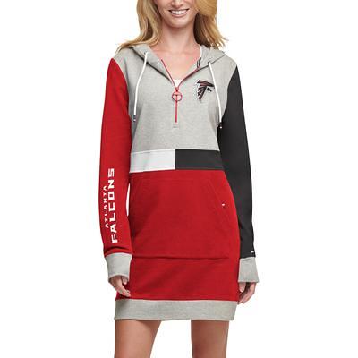 ATLANTA FALCONS TAKE THE FIELD TRI-COLOR BLOCK HOODED FLEECE PULLOVER –  GAMEDAY COUTURE