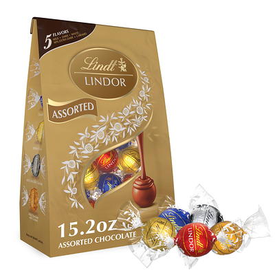 Lindt LINDOR Assorted Chocolate Candy Truffles, Valentine's Day Chocolate,  15.2 oz. Bag - Yahoo Shopping