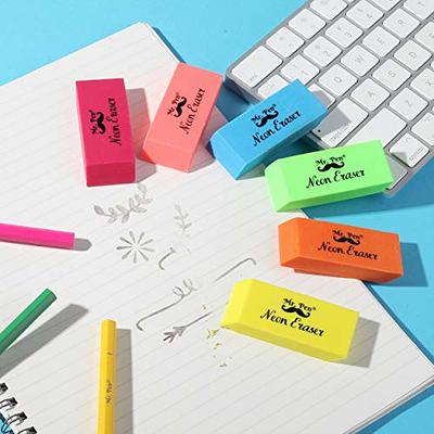  Mr. Pen- Pencil Erasers Toppers, 120 Pack, Pastel