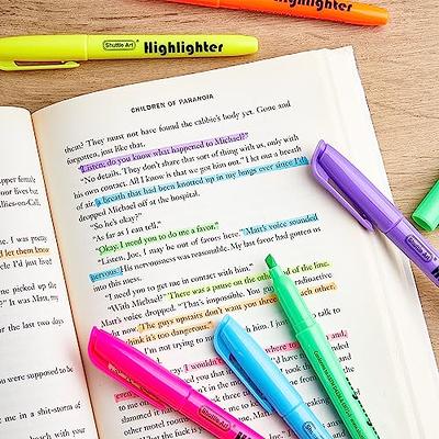 Shuttle Art Highlighters, 30 Pack Purple Highlighters  