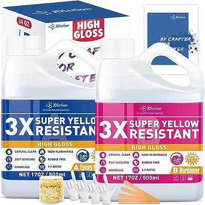RESIN ART FLOW 2 Gal. - Arte Crystal Clear Epoxy Resin For Thin Coating And  Encasing of Smaller Objects ARTEKIT-AR-0027-004 - The Home Depot