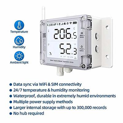 UbiBot WS1 Cloud-based WIFI Temperature Sensor, Wireless 2.4GHZ