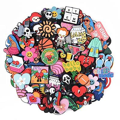 25 50Pcs Boys Shoe Decoration Charms for Croc Bubble Slides Sandals Clogs,  Sports Game Shoes Decorations for Boys Men Adult