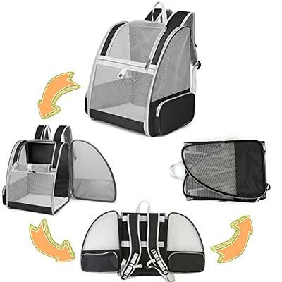 Portable Folding Travel Large Pet Carrier Bag Backpack