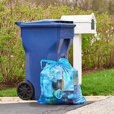 Hefty Recycling Trash Bags, Blue, 13 Gallon, 60 Count - Yahoo Shopping