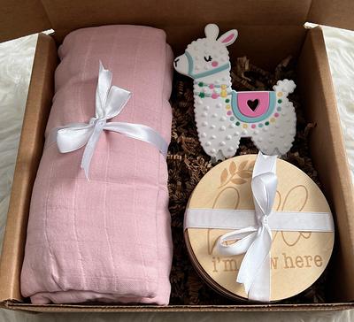 Welcome New Baby Gift Box