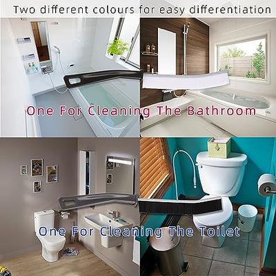 2pcs Hard-Bristled Crevice Cleaning Brush Kitchen Toilet Tile