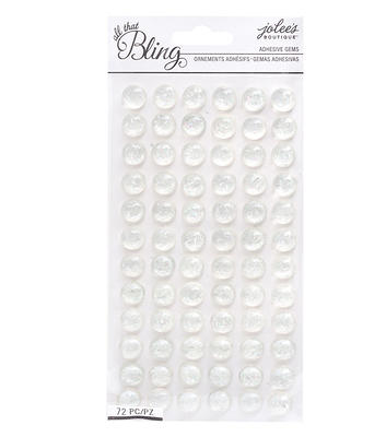 American Crafts Bling Stickers Clear Circle Confetti - Yahoo Shopping