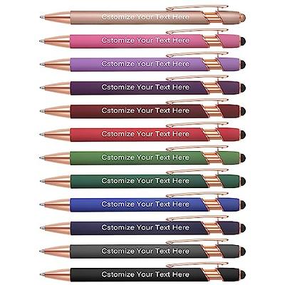 Roseshore Personalized Pens in Bulk Custom Engraved Ballpoint Pens