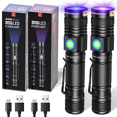 Uv Flashlight With 51 Led Bulbs, Led Torch, Dog/cat Urine Detector, Resin,  Fluorescent, Scorpion, Etc.