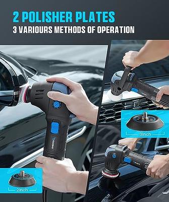 VEVOR Buffer Polisher, 6-Inch Random Orbital Polisher for Car