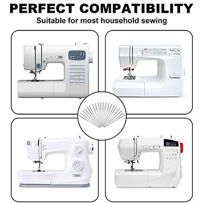 Sewing Machine Needles, 100 Pcs Universal Sewing Machine Needle, for Singer, Brother, Janome, Varmax, Sizes HAX1 65/9, 75/11, 90/14, 100/16, 110/18 (