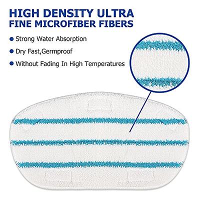 Steam Mop Pads Compatible with PurSteam ThermaPro 10-in-1 and ThermaPro 211  Steam Mop Cleaner Microfiber Pur steam Mop Replacement Pads Washable
