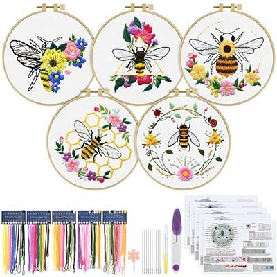 ATTERET Full Range Embroidery and Cross Stitch Starter Kit with