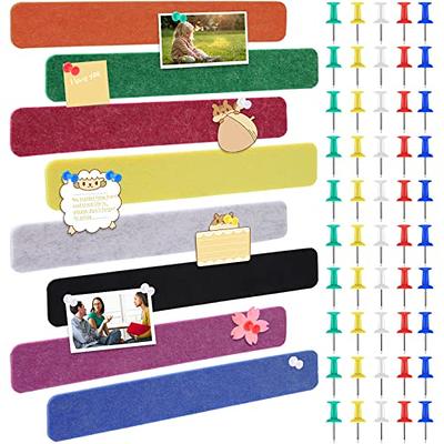  ZDZBLX Magnetic Board Frameless Stainless Iron Board Strips,  Magnetic Strips with Adhesive Backing Bulletin Board Bar Strip Memo Magnet  Board with 10pcs Colorful Magnet for School Office Home (4pcs) : Home