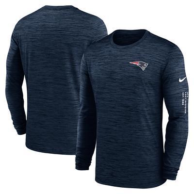 Men's Refried Apparel Heather Gray New England Patriots Sustainable Angle  Long Sleeve T-Shirt