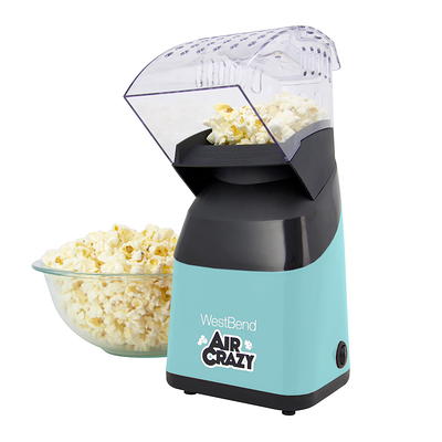  West Bend Popcorn Machine, Stir Crazy Black: Home