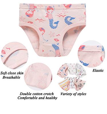 Little Star Organic Toddler Girl 10Pk Underwear Panties, Size 2T-5T 