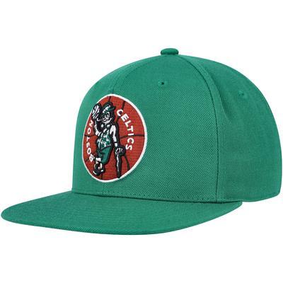 Men's Mitchell & Ness Teal Charlotte Hornets Hardwood Classics MVP Team Ground 2.0 Fitted Hat