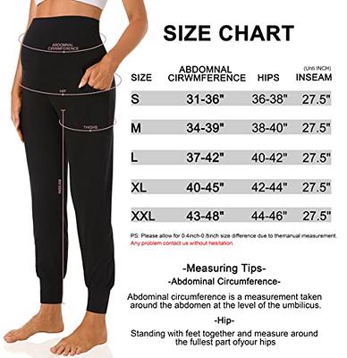 Women's Maternity Pants Comfy Lounge Workout Jogger Pants Track Cuff  Sweatpants Over The Belly Stretchy Pregnancy Pants - Walmart.com