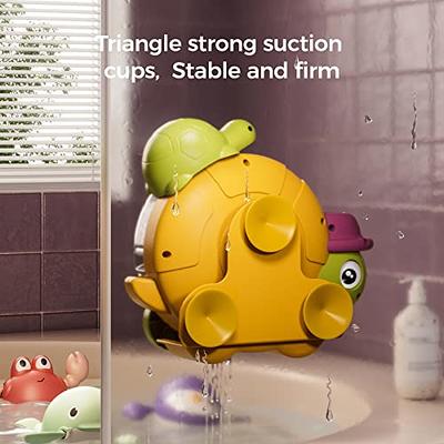  JJMOLLE Turtle Brush with Suction Cup for Tank, Three High  Suction Power Suction Cup Turtle Shell Cleaning Brush, Aquatic Turtle Tank  Accessories Tortoise Supplies : Pet Supplies