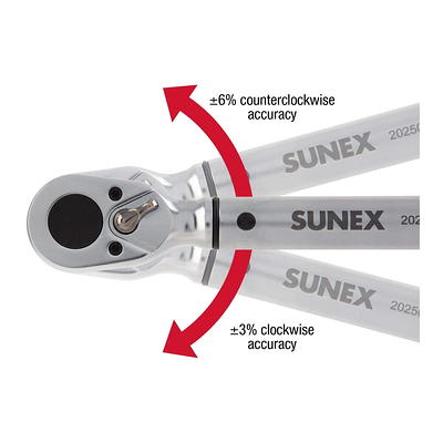 Torque Wrench 1/2-Inch Drive, 40~300 ft.lb / 54~406 Nm