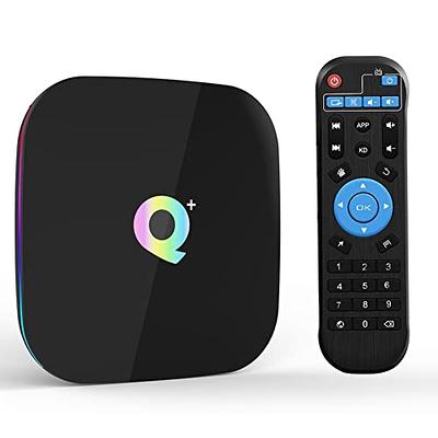  Android 10.0 TV Box 4GB RAM 32GB ROM, Q Plus Android Box H616  Quad-core WiFi 2.4GHz Support 6K H.265 HD 2.0 Ethernet : Electronics