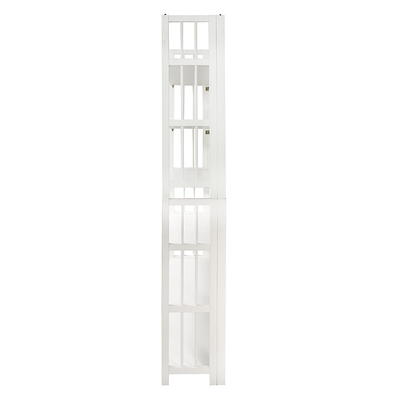 IRIS 38 H 3 Tier Storage Organizer Shelf With Footboard White