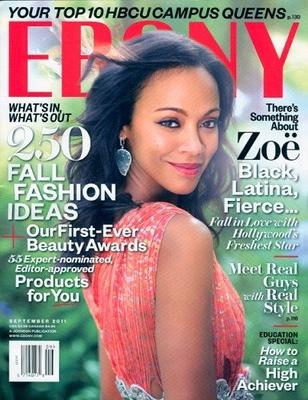 FASHION Magazine August 2014 cover: Zoe Saldana - FASHION Magazine