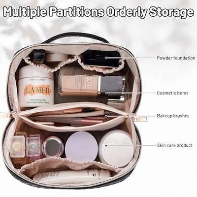  btbfami Travel Makeup Bag,Large Capacity Cosmetic Bags