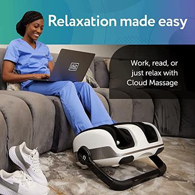 Cloud Massage Shiatsu Foot Massager for Circulation and Pain Relief - Foot  Massager Machine for Relaxation, Plantar Fasciitis Relief, Neuropathy, Heat  Therapy - FSA/HSA Eligible (White - No Remote) - Yahoo Shopping