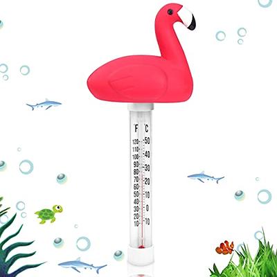 Flamingo Outdoor Wall Thermometer