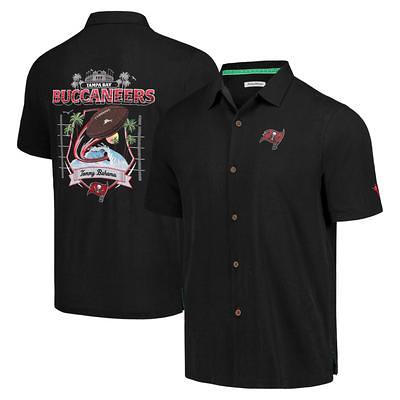 Men's Tommy Bahama Black Tampa Bay Buccaneers Tidal Kickoff Camp Button-Up  Shirt - Yahoo Shopping