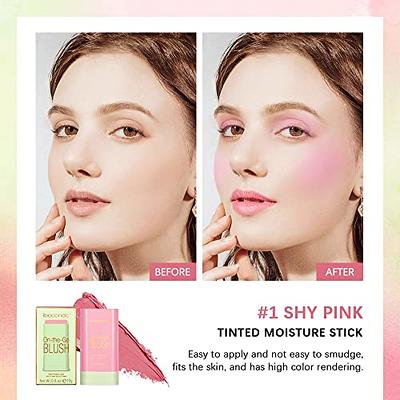 Cream Blush Stick - Multi-Use Makeup Stick for Cheeks and Lips