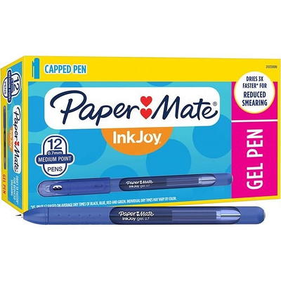 Paper Mate InkJoy Gel Pens, Medium Point (0.7 mm), Assorted Colors, 10  Count 