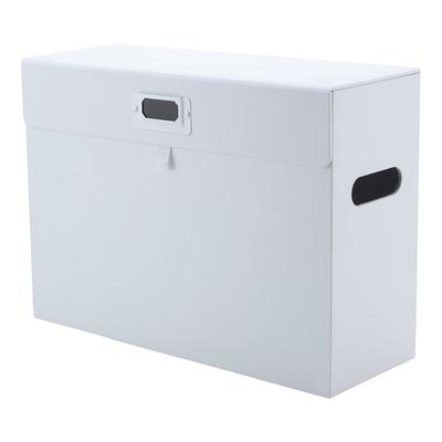 Realspace Acrylic File Box With Hanging Folders Letter Size 12 12