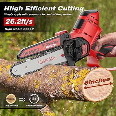  Saker Multifunction Mini Chainsaw,6 Inch Brushless Chainsaw,Mini  Cordless Electric Chain Saw,Small Handheld Portable Chainsaw Battery  Powered Chain Saw for Cutting Wood Trimming and Woodworking : Patio, Lawn &  Garden