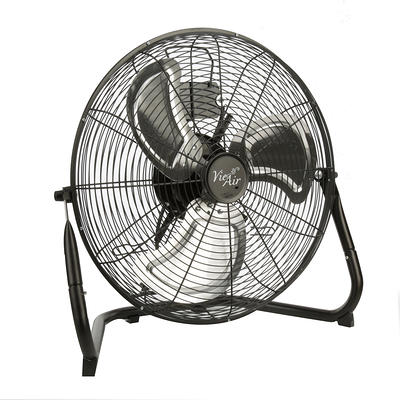 Black+decker 15.6 in. 3-Speed High Velocity Floor Fan, Black