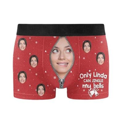 Personalized Face Underwear This Belongs to Me Face boyfriend