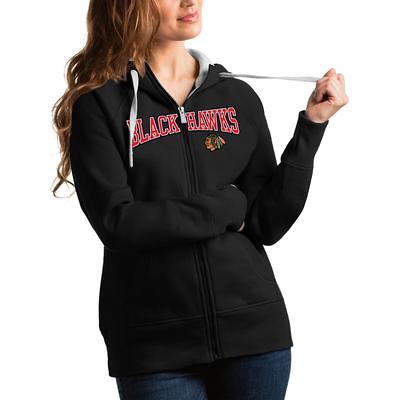 Women's Cleveland Browns Antigua Brown Victory Logo Pullover Hoodie