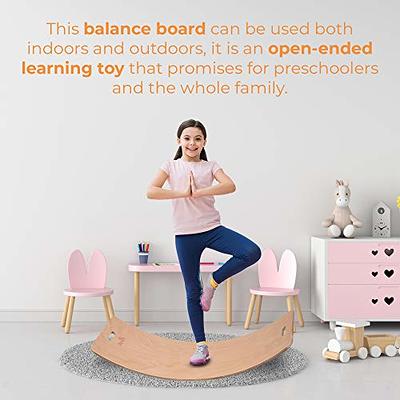  Gentle Monster Wood Wobble Exercise Balance Board