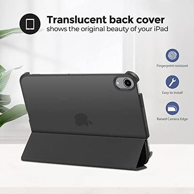 Smart Case for iPad Mini 6 8.3 Inch 2021 iPad Mini 6th Generation Case,  Hard Back Cover Cases for 2021 iPad Mini 8.3 6th Gen A2567 A2568 A2569  -Navy