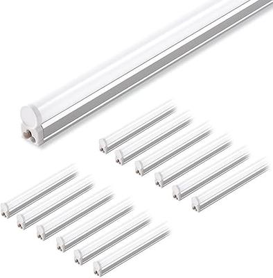 LED Display Light Bar Kit - (4) 16inches Plug-in Linkable Strip Lights for  Large Display Cabinet - Series + Parallel Connection - White 6000K