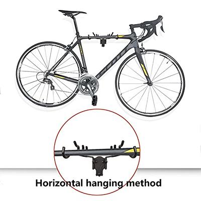 1 ZJ RIGHT R Bike Wall Mount, Bike Mounting Kit/Bike Hooks for Hanging  Bicycles in Home or Garage - Compatible with Mountain, Road, Hybrid Bike  Black-2PC - Yahoo Shopping