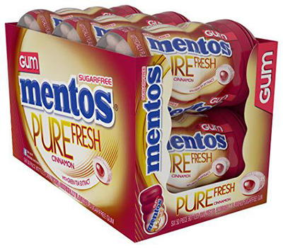 Mentos Pure Fresh Freshmint Sugar-Free Gum - 50ct