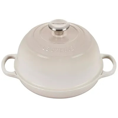 Cuisinart Chef's Classic Enameled Cast Iron 5-Quart Round Covered  Casserole, Cream - Yahoo Shopping