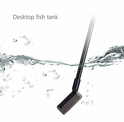 JOBEDE Aquarium Fish Tank Cleaning Tool Set, 4-in-1 Multi-Function Aquarium  Cleaning Kit Fishing Net + Gravel Rake + Plant Fork + Sponge Brush with  Long Handle for Aquarium - Yahoo Shopping