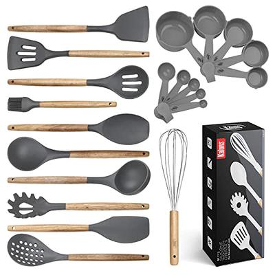 Homikit 27 Pieces Silicone Cooking Utensils Set with Holder