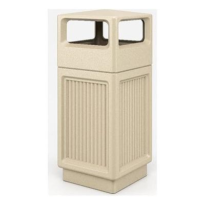 Safco Canmeleon Indoor/Outdoor Open Top Pentagon Trash Can 30