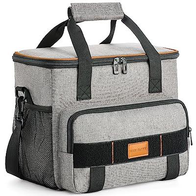 BLUEFATTY Small Cooler Bags 14L Soft Sided Cooler Leakproof Large Insulated  Lunch Box Cooler Collapsible Beach Cooler Camping Cooler for Picnics, Road  Trips, Kayaking and Grocery Shopping(Gray) - Yahoo Shopping